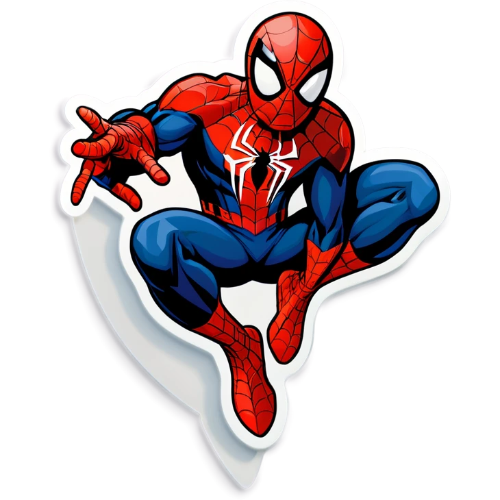 Spiderman circle emoji