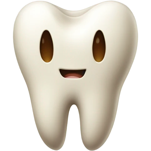 Very small tooth  emoji