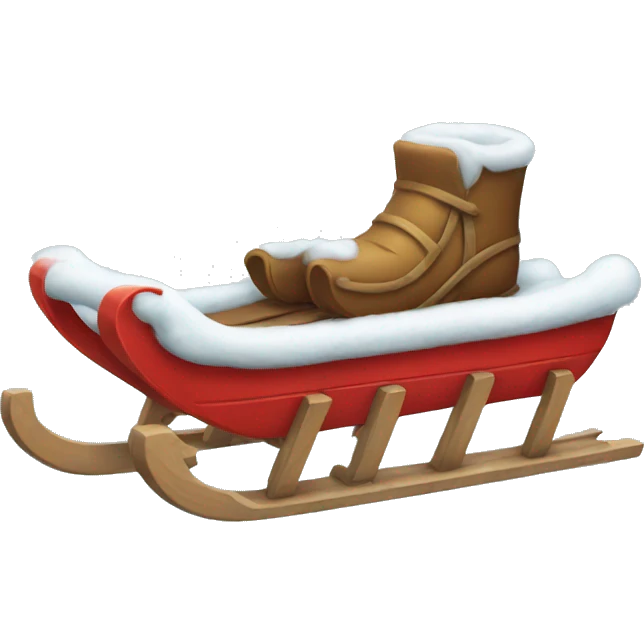 Winter sled  emoji