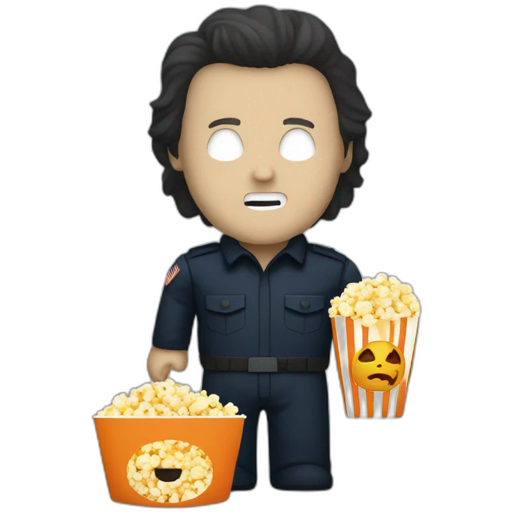 michael myers popcorn emoji