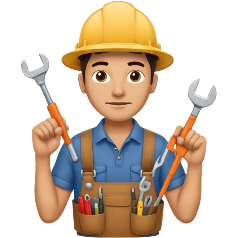 good looking Mexican thin handyman no mustash emoji