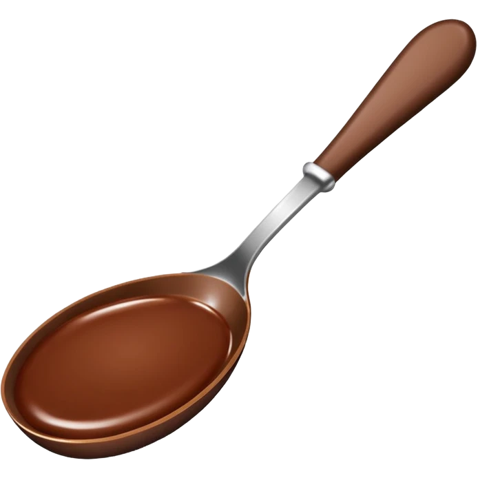 chocolate spoon emoji