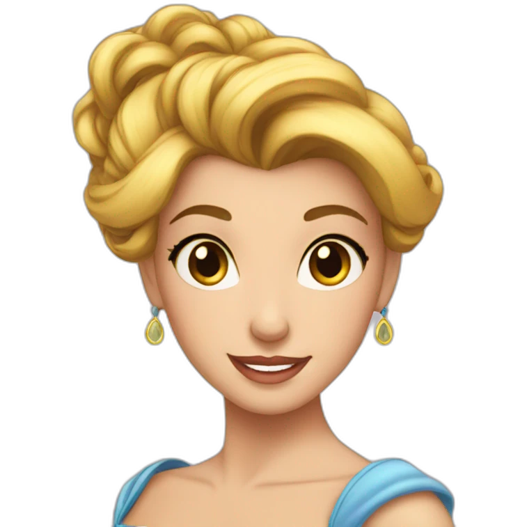 Beautyful belle emoji