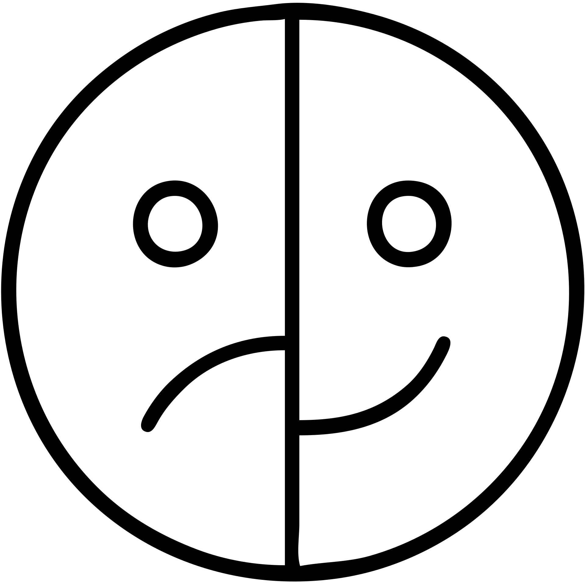 double face emoji with dark background emoji