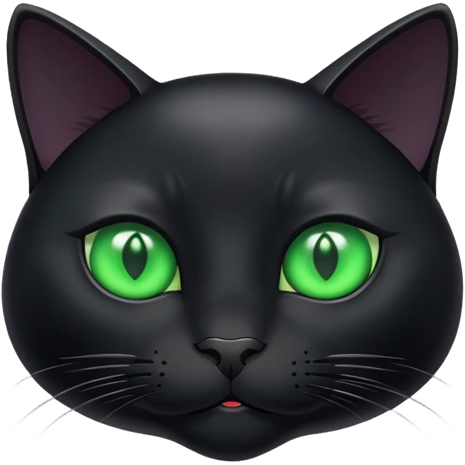 Black cat emoji