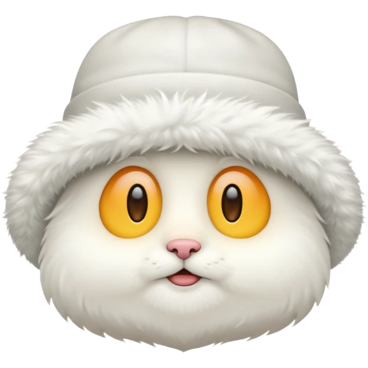 re dfluffy hat emoji