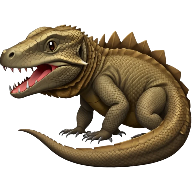 A Komodo Dragon emoji