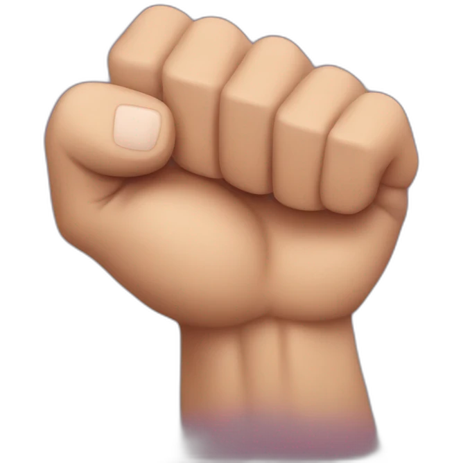 muscle hand emoji