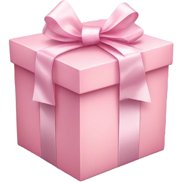 pastel pink present emoji