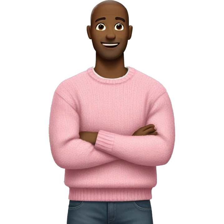 Pink sweater  emoji