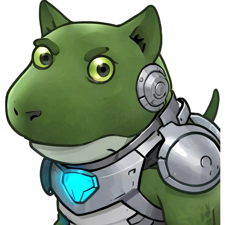 Mecha dog emoji