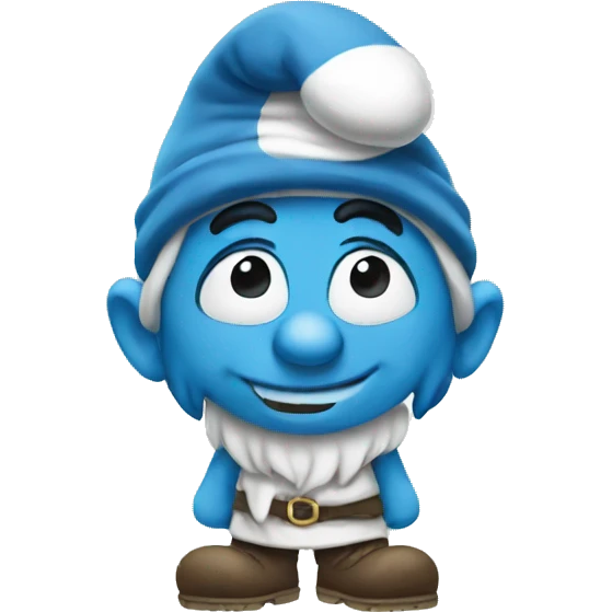 Smurf emoji