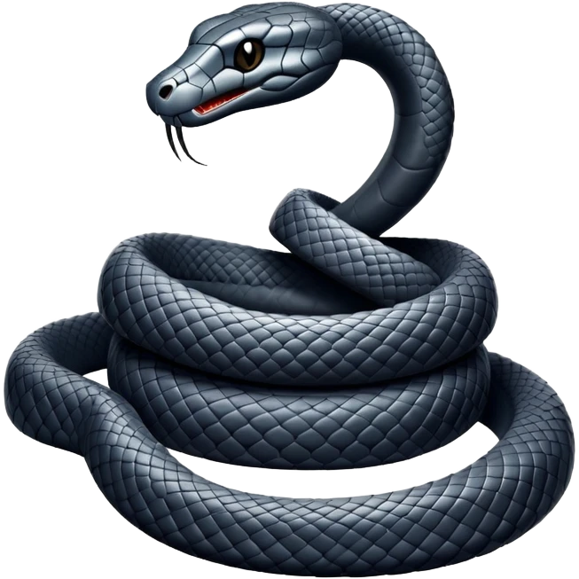black mamba emoji