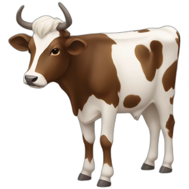 vaca bruna dels pirineus emoji