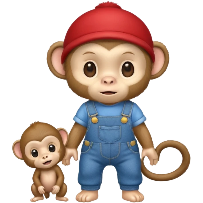 changuito con overol emoji