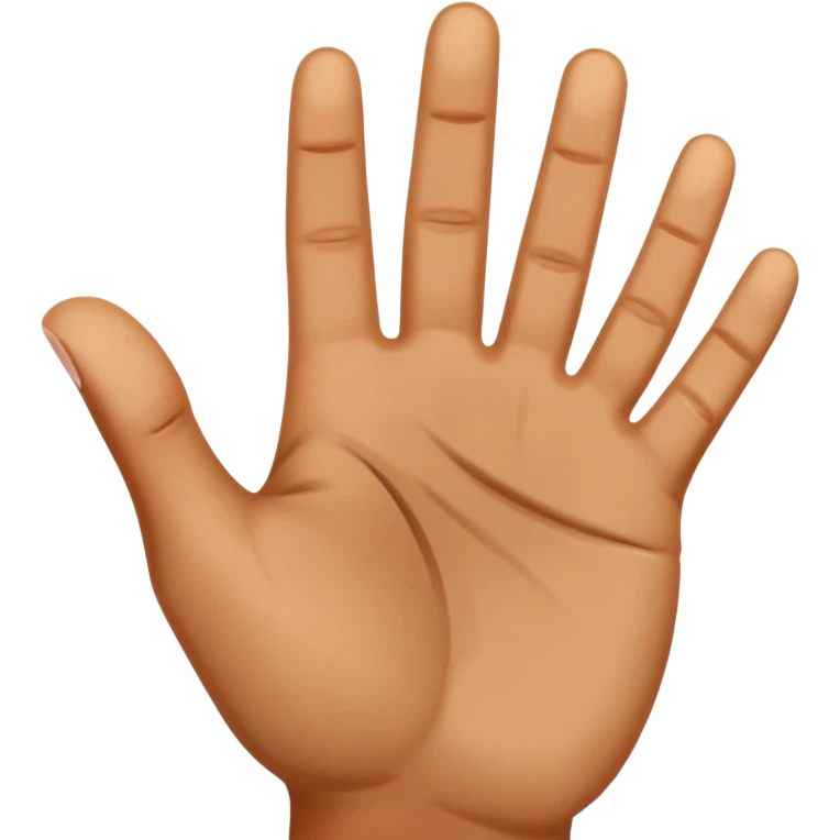 Talk to the hand emoji