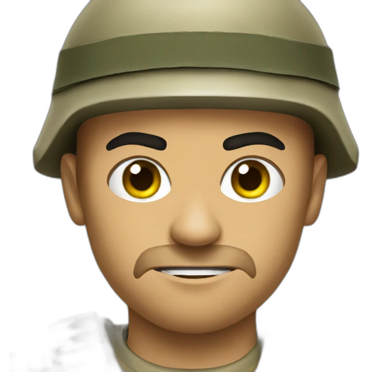 angry iraqi soldier emoji