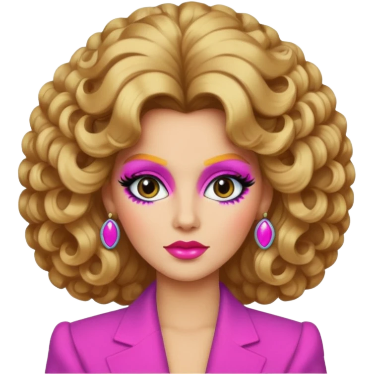 victoria female in 1980's emoji
