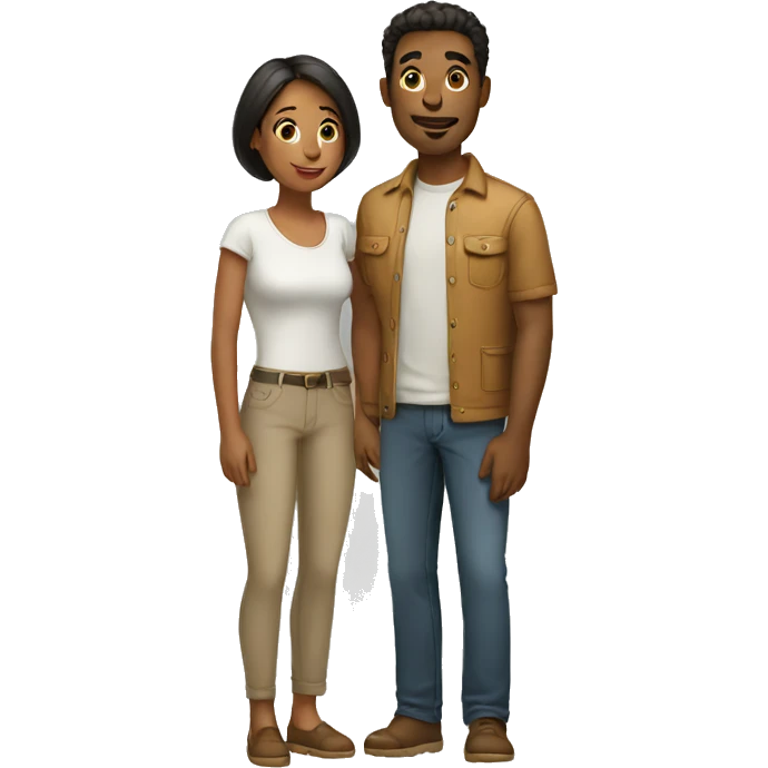 couple standing emoji