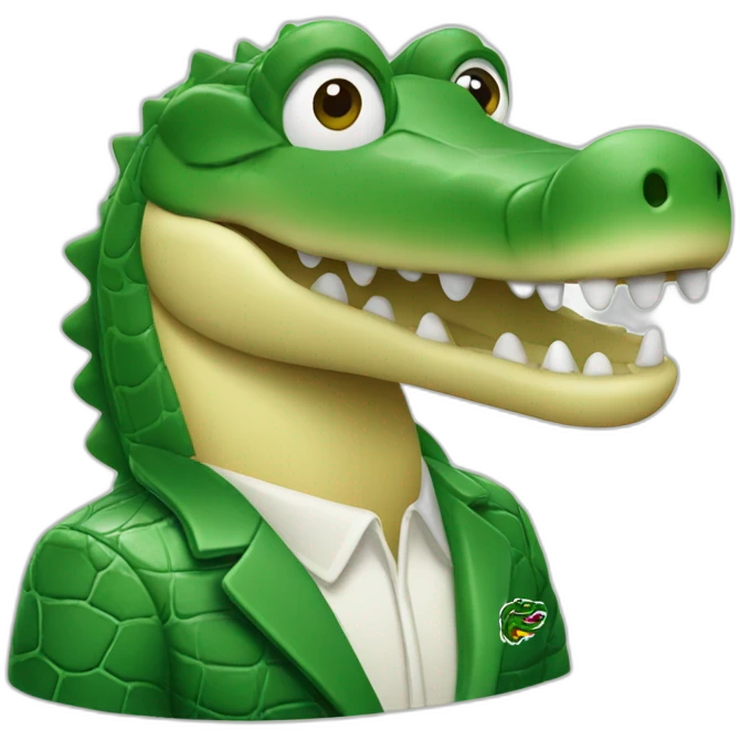 Lacoste crocodile emoji