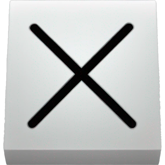 empty checkbox base on "white heavy checkmark" emoji emoji