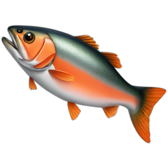 salmon with sweet potato emoji