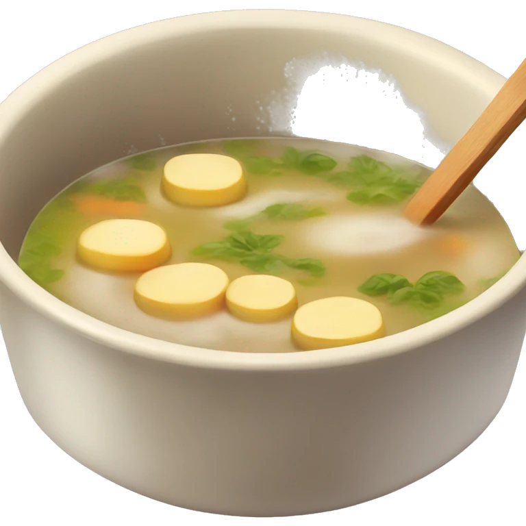 Soup broth  emoji
