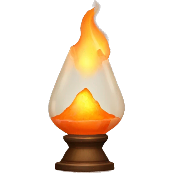 Salt lamp emoji