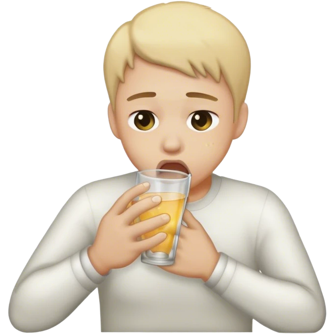vomitar en un vaso emoji