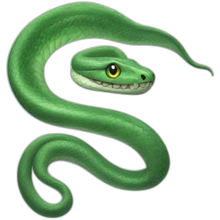 Femelle serpent blanc  emoji