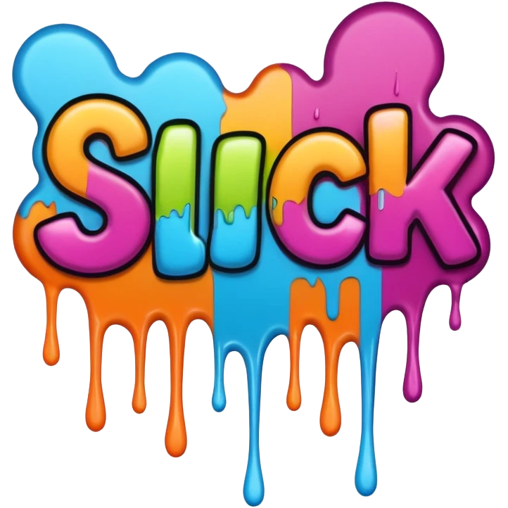 the word sick in graffiti font emoji