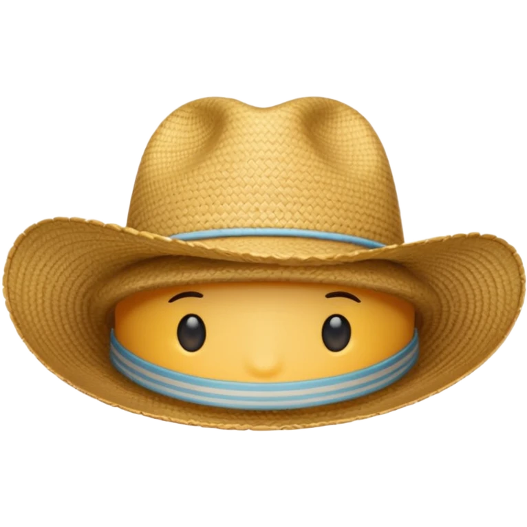 straw hat emoji