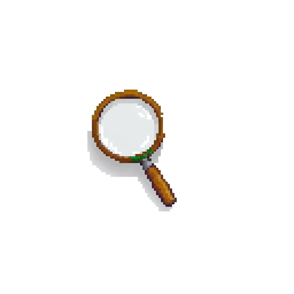 magnifying glass emoji
