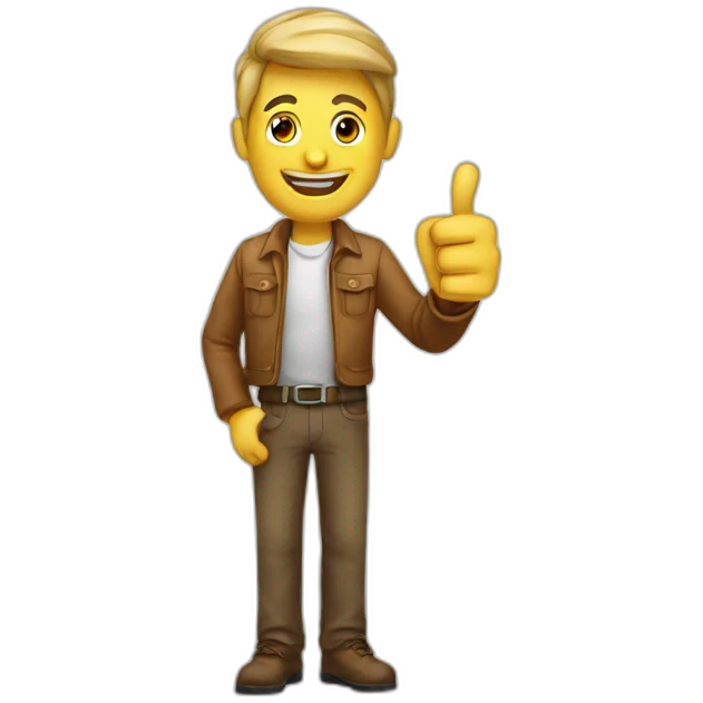 programmer giving thumbs up emoji