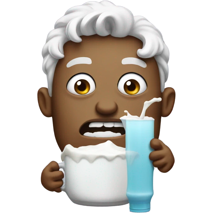 freakbob with milk emoji