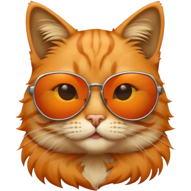 Cat wearing sunglasses emoji