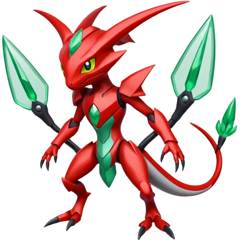 Inteleon-Scizor-Bisharp-Pokémon-Fusion, full body emoji