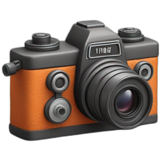 Plasticine Old Film Camera emoji