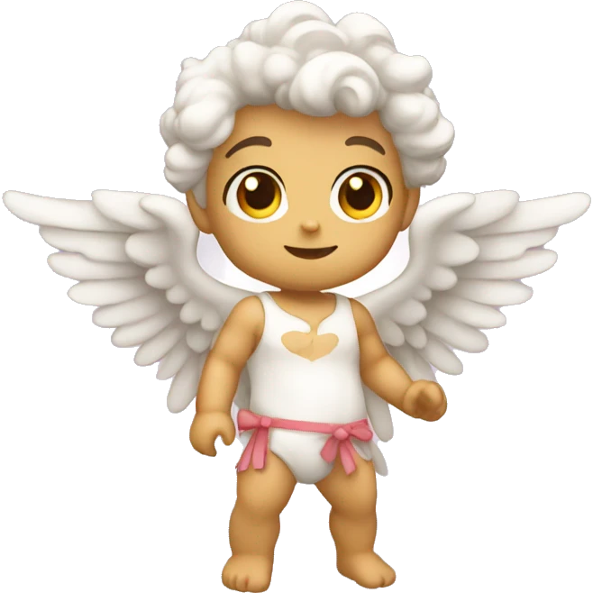 Cupido blanco  emoji