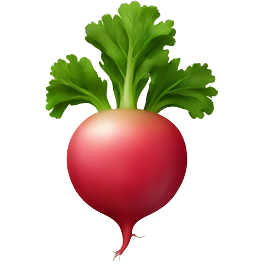 radish emoji