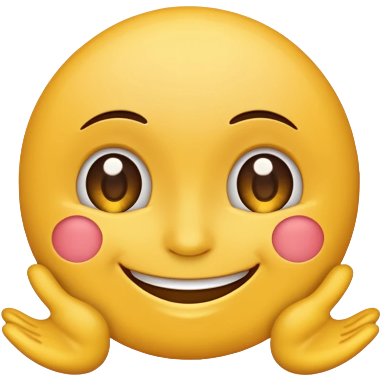 smiling face thank you emoji