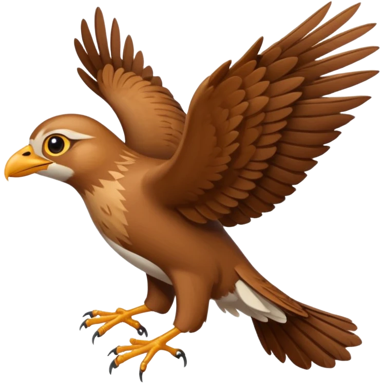 The lark flies emoji