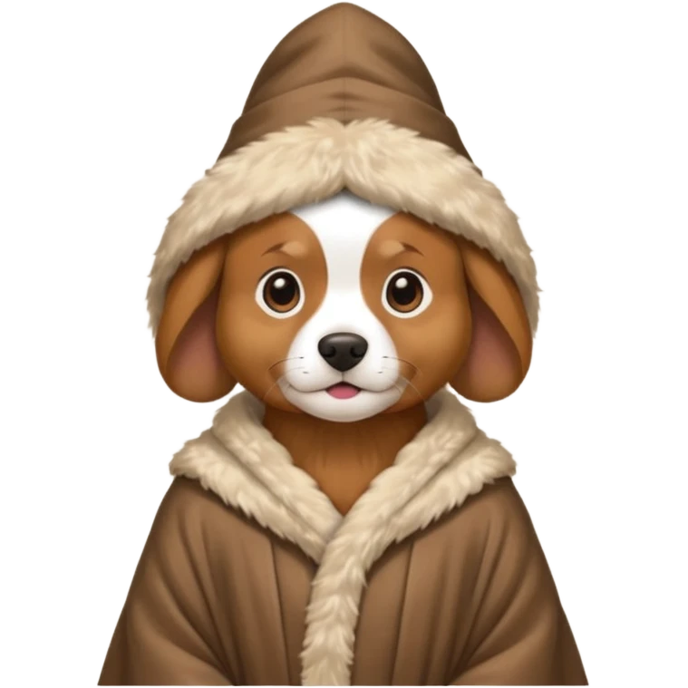 Dog wizard emoji
