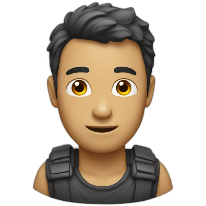 homme qui rigole fort emoji