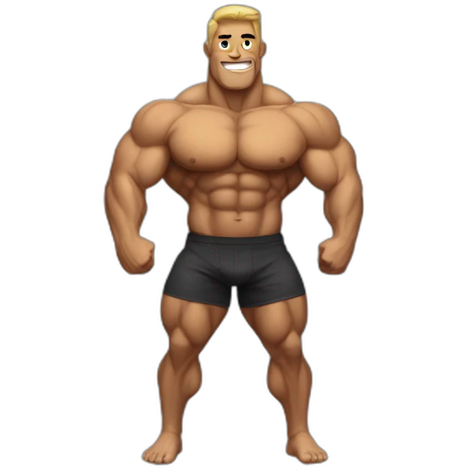 Bodybuilder emoji