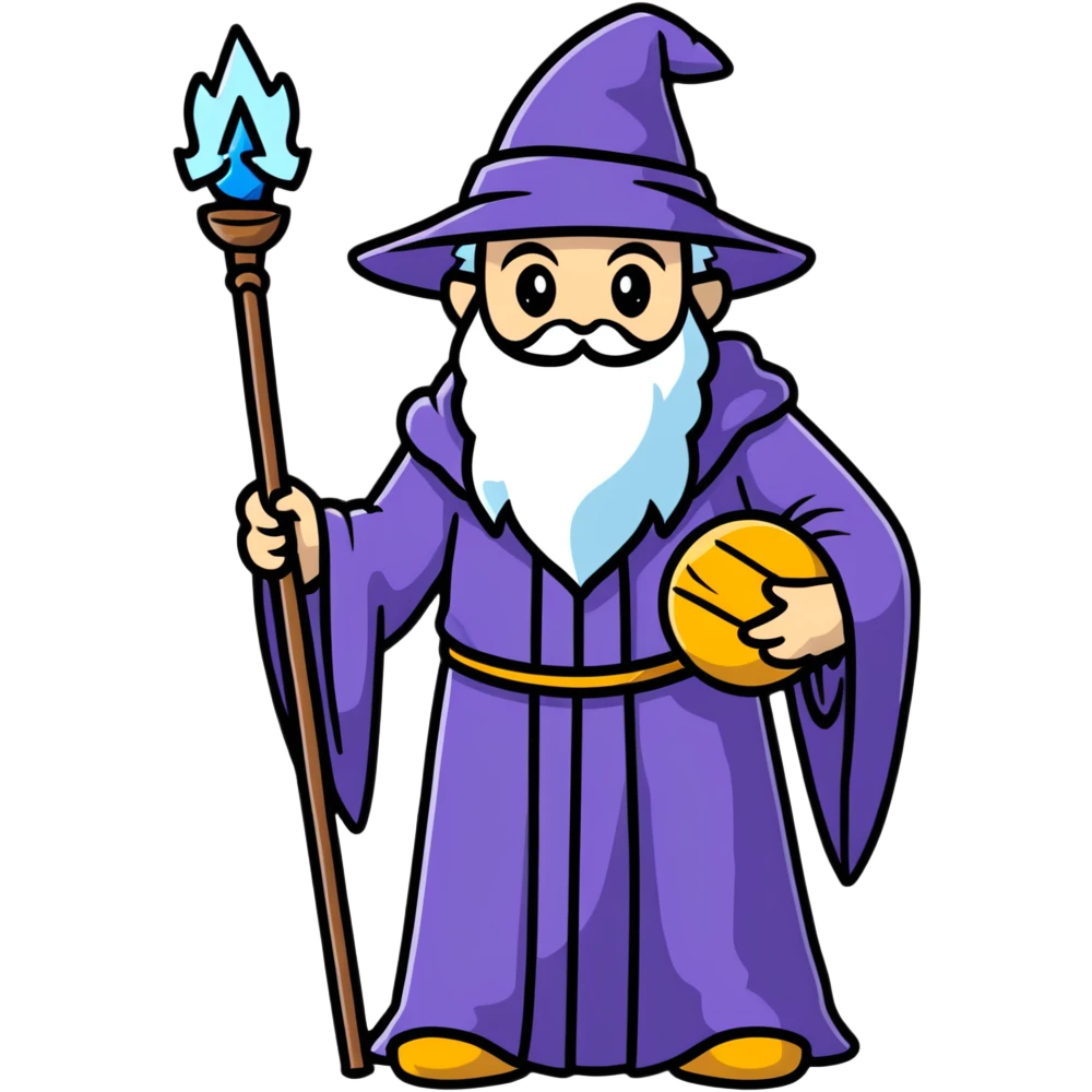 Frost wizard emoji