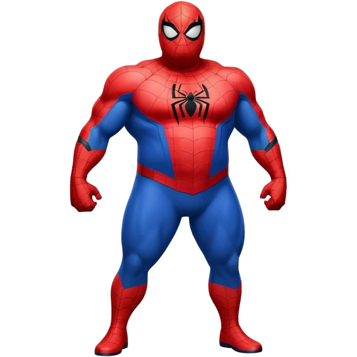 Spider-Man fat emoji
