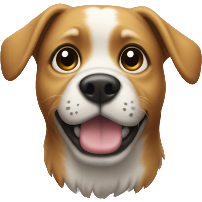 bubbles shaped like a dog emoji