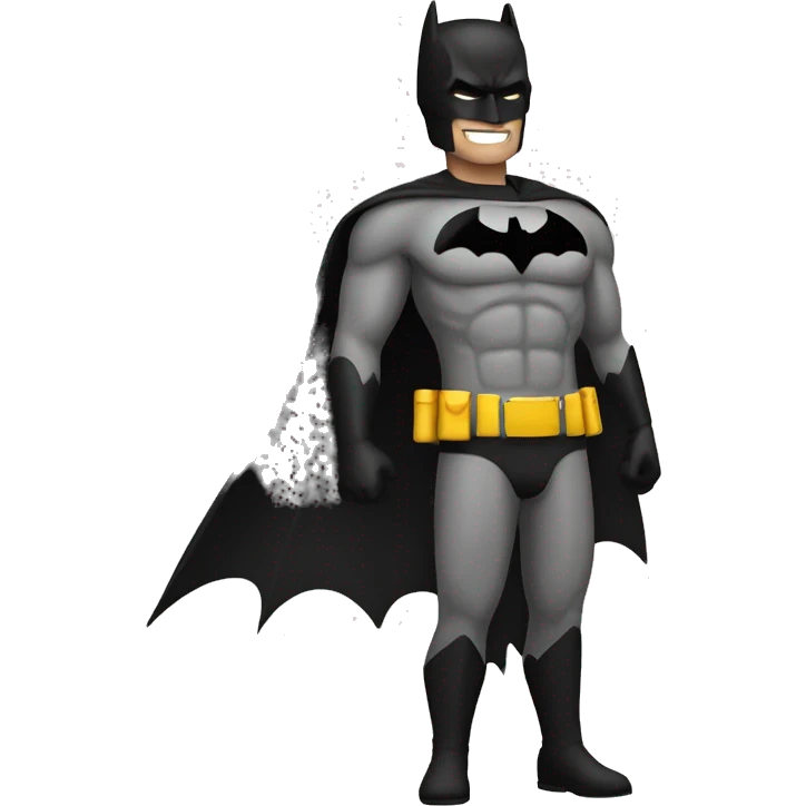 A Doctor dressed as Batman The dark Knight! emoji