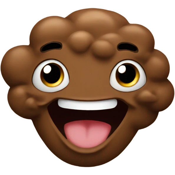 happy poo emoji